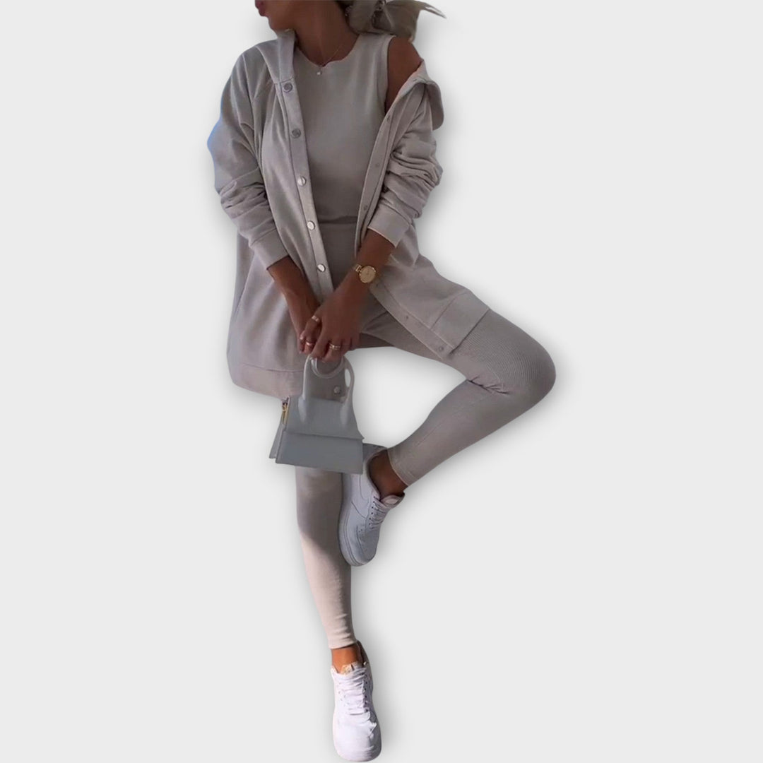 Effortless Lounge-Chic Two-Piece Set