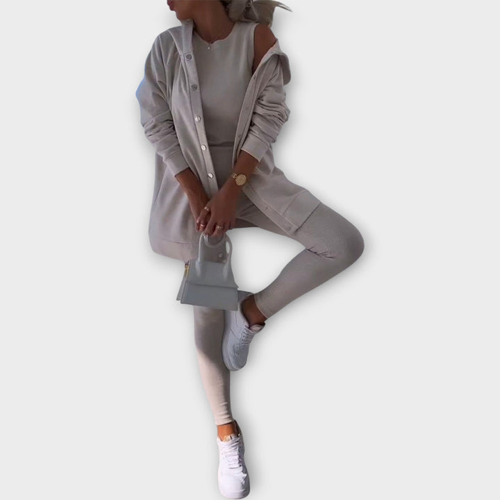 Effortless Lounge-Chic Two-Piece Set