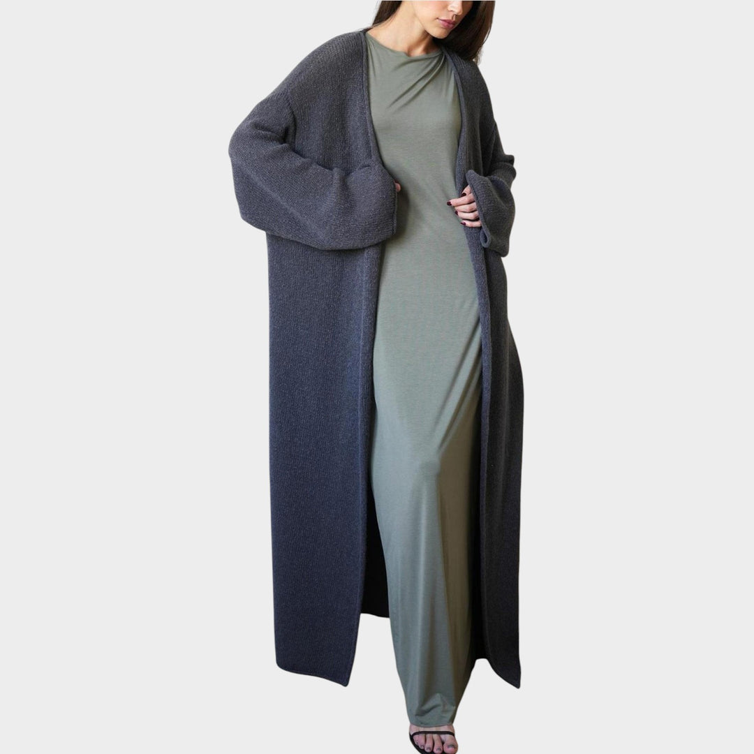 Cozy Longline Knit Cardigan