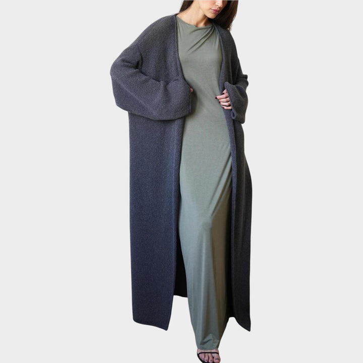 Cozy Longline Knit Cardigan