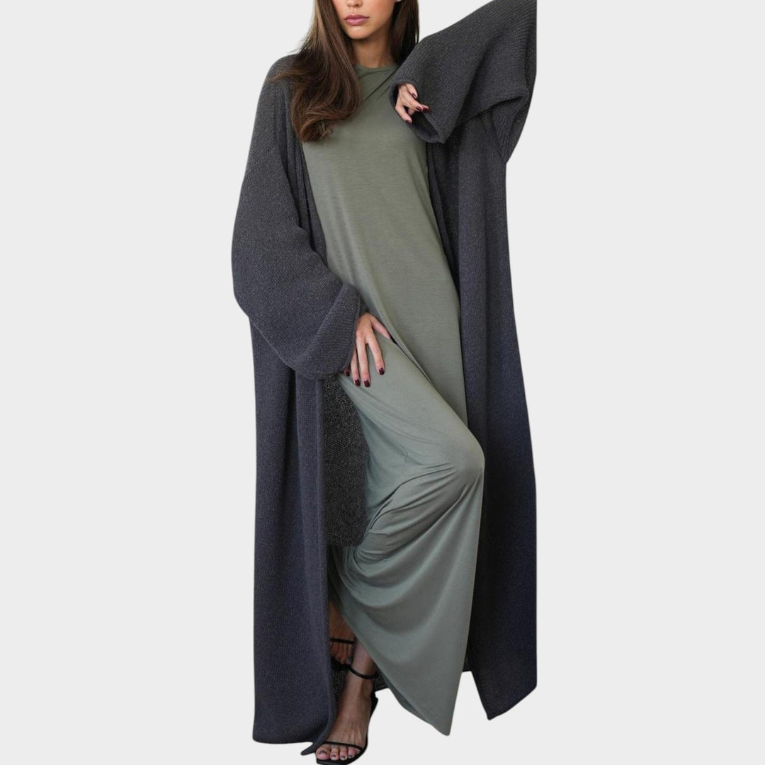 Cozy Longline Knit Cardigan