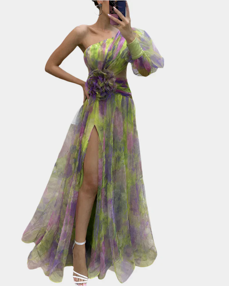 Romantic Dress with Opening