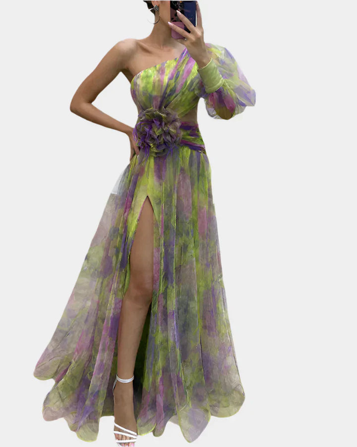 Romantic Dress with Opening