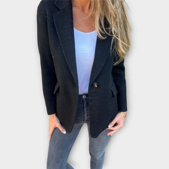 Single-Breasted Tailored Blazer