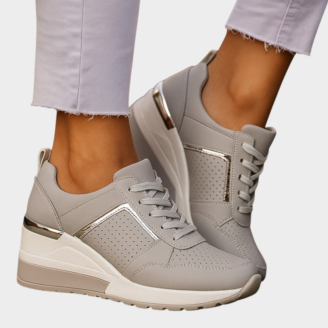 Elevate Comfort Wedge Sneakers