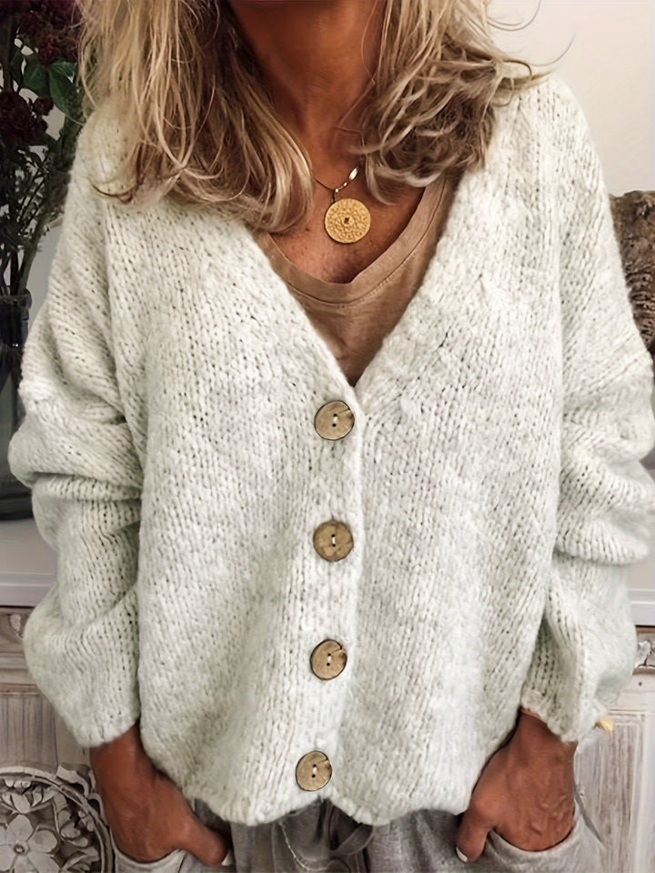 Florence | V-Neck Knitted Cardigan