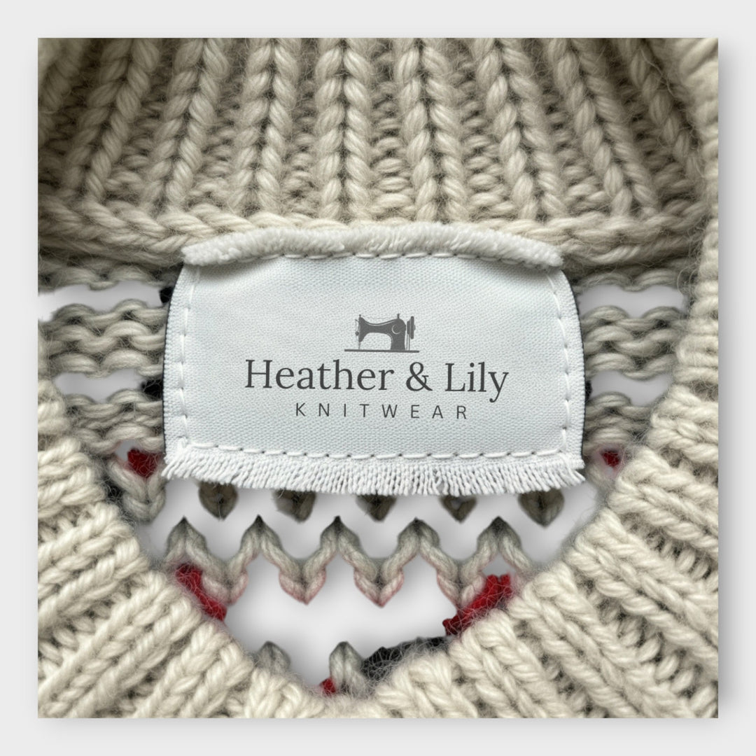 Sweater with Modern Design