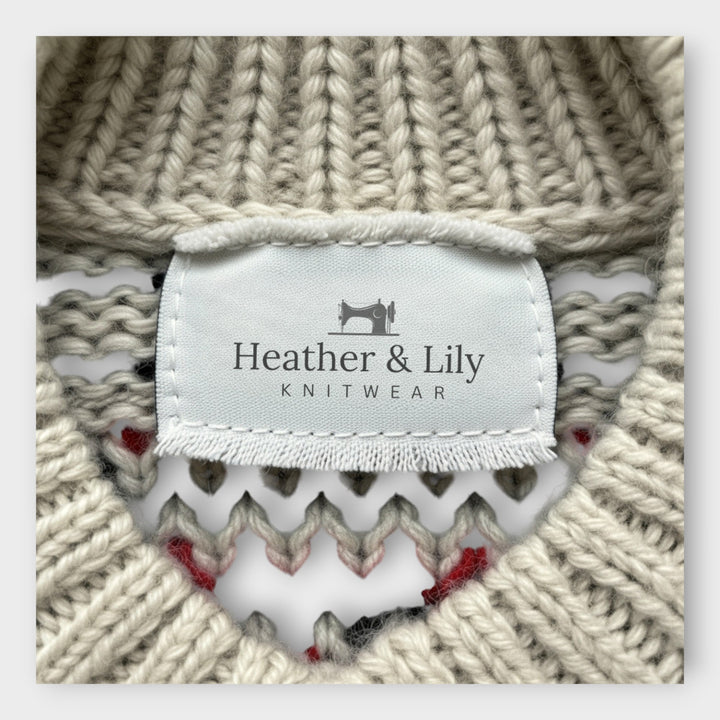 Sweater with Modern Design