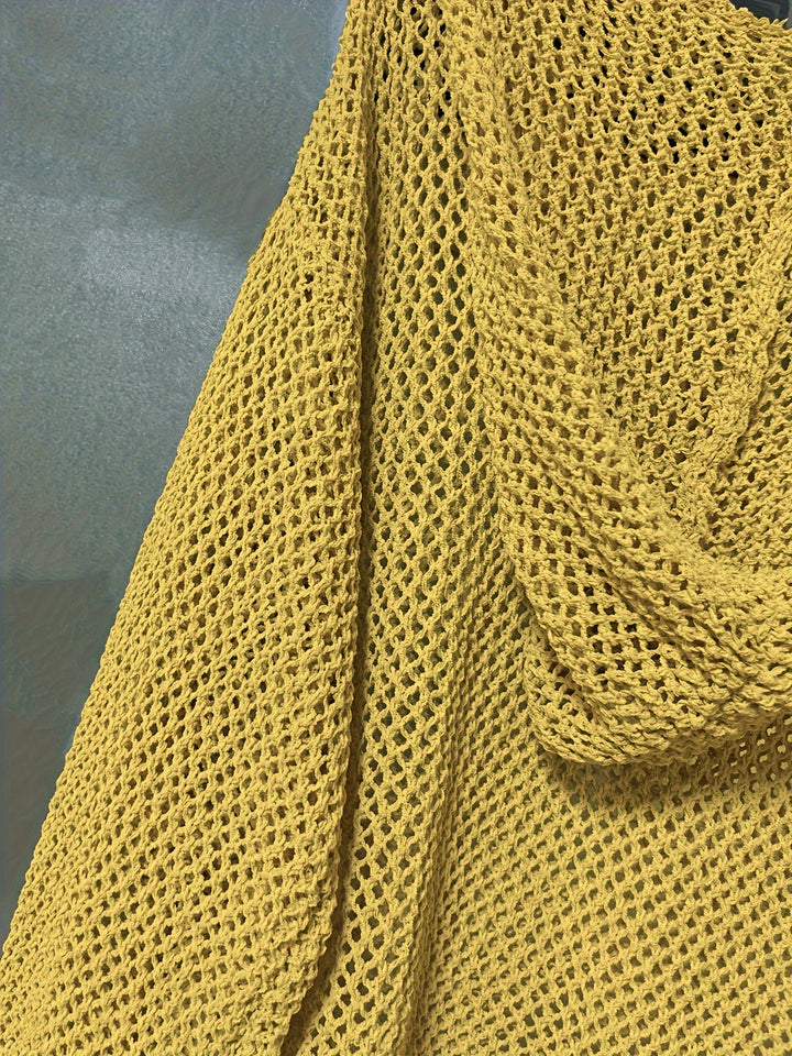 Freya | Hooded Knit Sweater