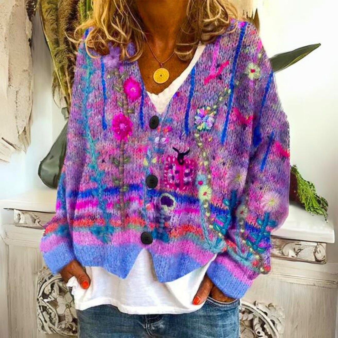 Mathilda | Stylish V-Neck Sweater