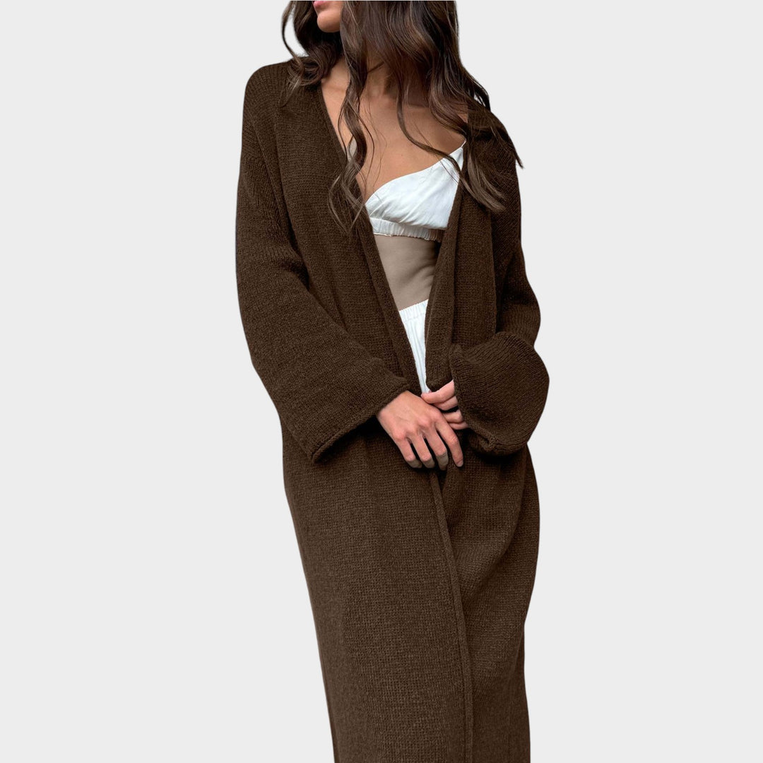 Cozy Longline Knit Cardigan