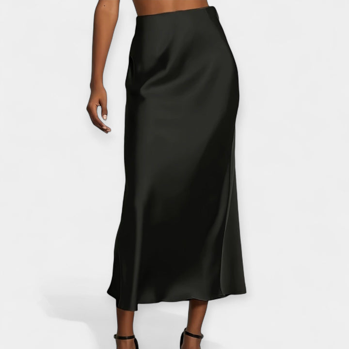 High Waist Midi Skirt
