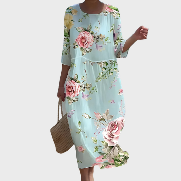 Airy Dress with Cover