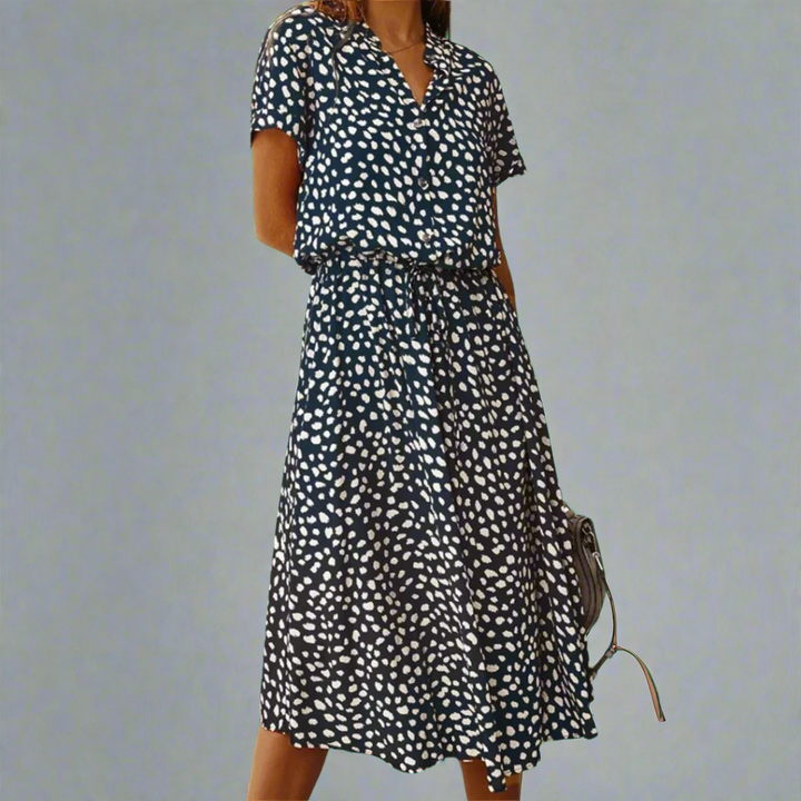 Summer Dress Made from Exquisite Fabric