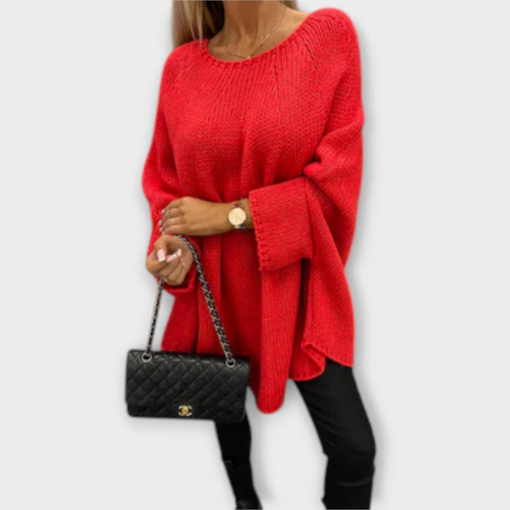Isabelle - Elegant Women's Sweater with Round Neck