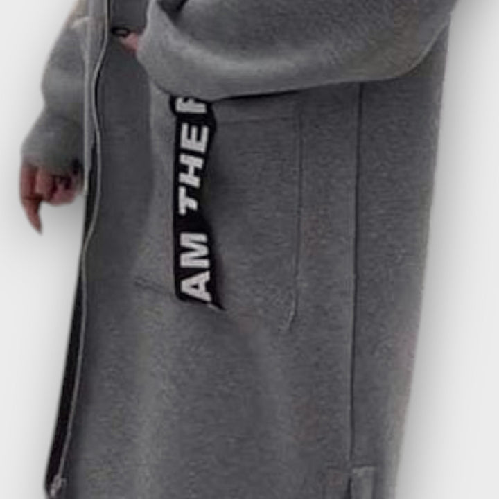 Urban Ease Longline Hooded Coat