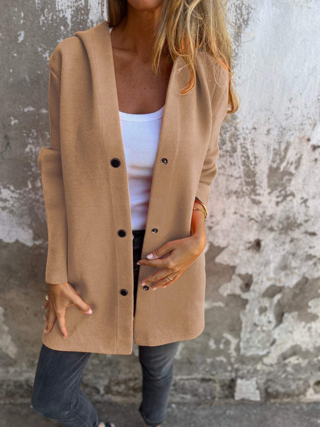 Adriana | Stylish Button-Up Cardigan