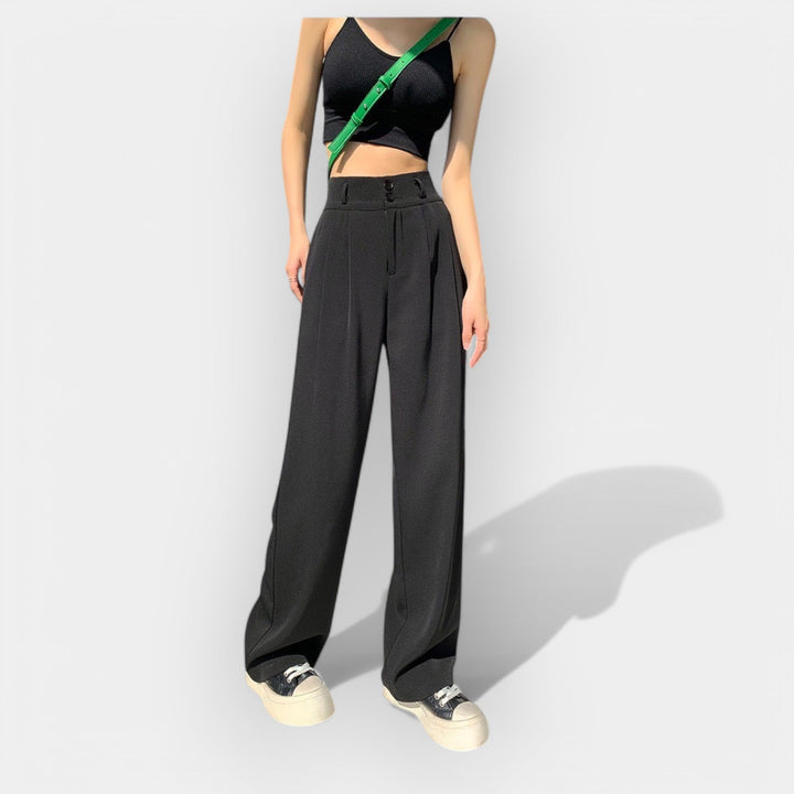 Wide Trousers in Korean Style
