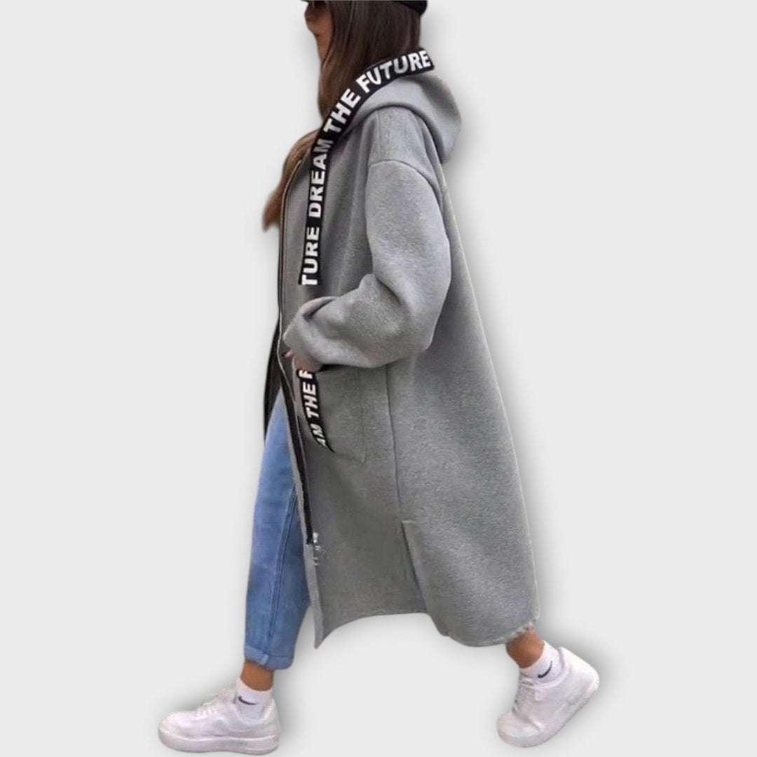 Urban Ease Longline Hooded Coat