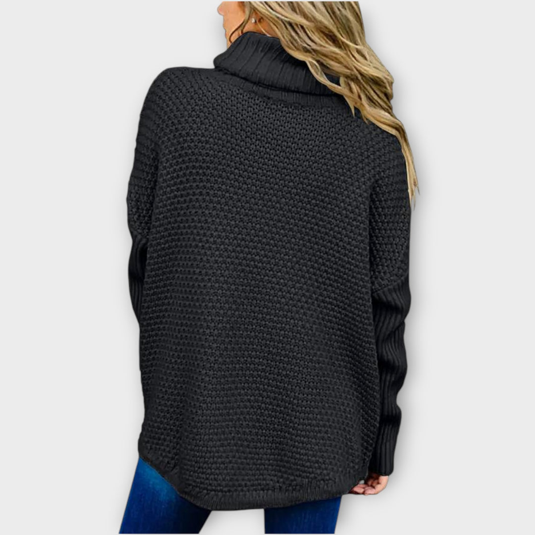 Cozy Chunky Knit Turtleneck Sweater