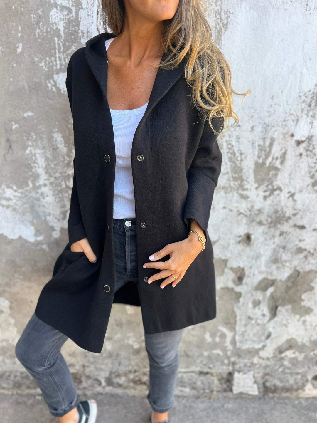 Adriana | Stylish Button-Up Cardigan