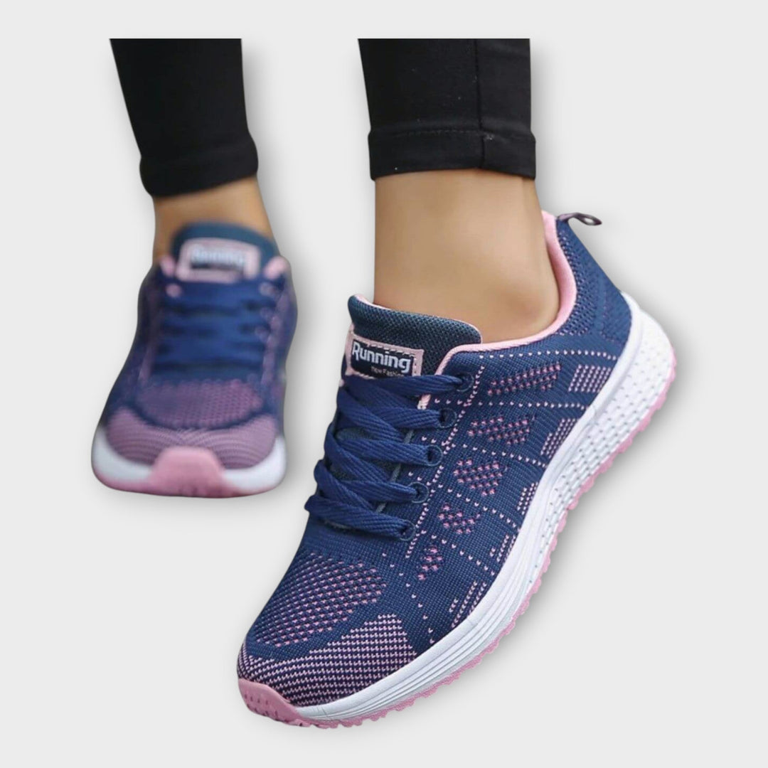 Knitted Sports Shoes with Non-Slip Sole