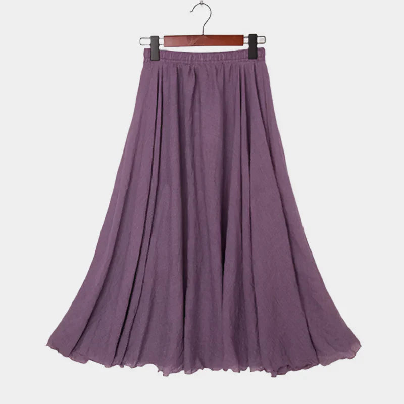 Elegant High-Waisted Skirt