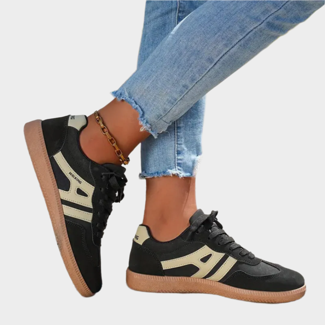 Athletic Shoes with Retro Details