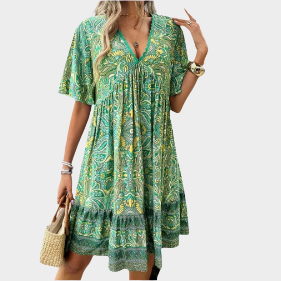 Mini Paisley Dress