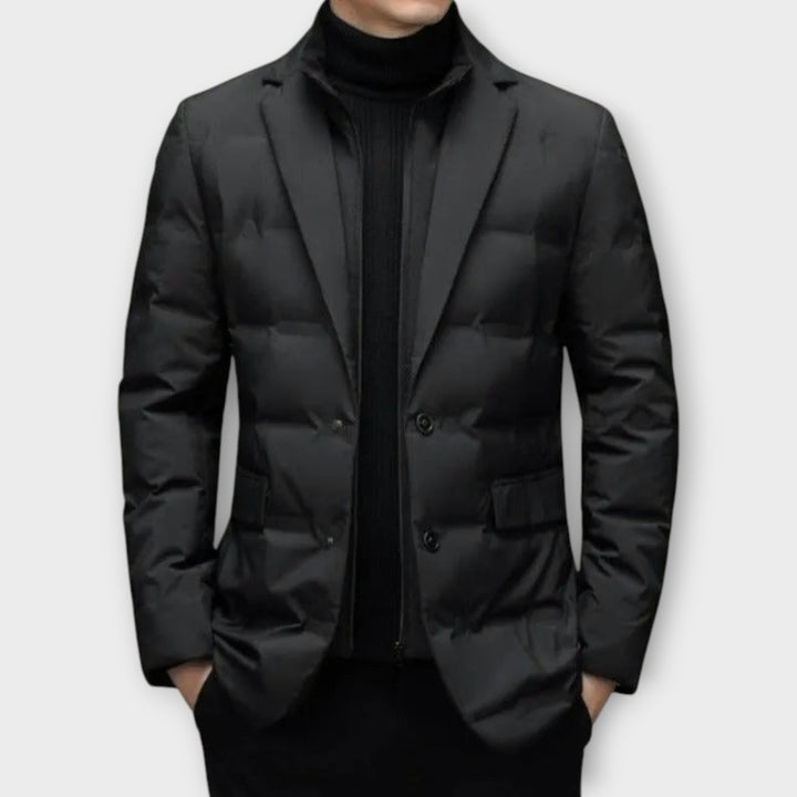 Men’s Soft Shell Jacket with Lining – Winter Casual Wear