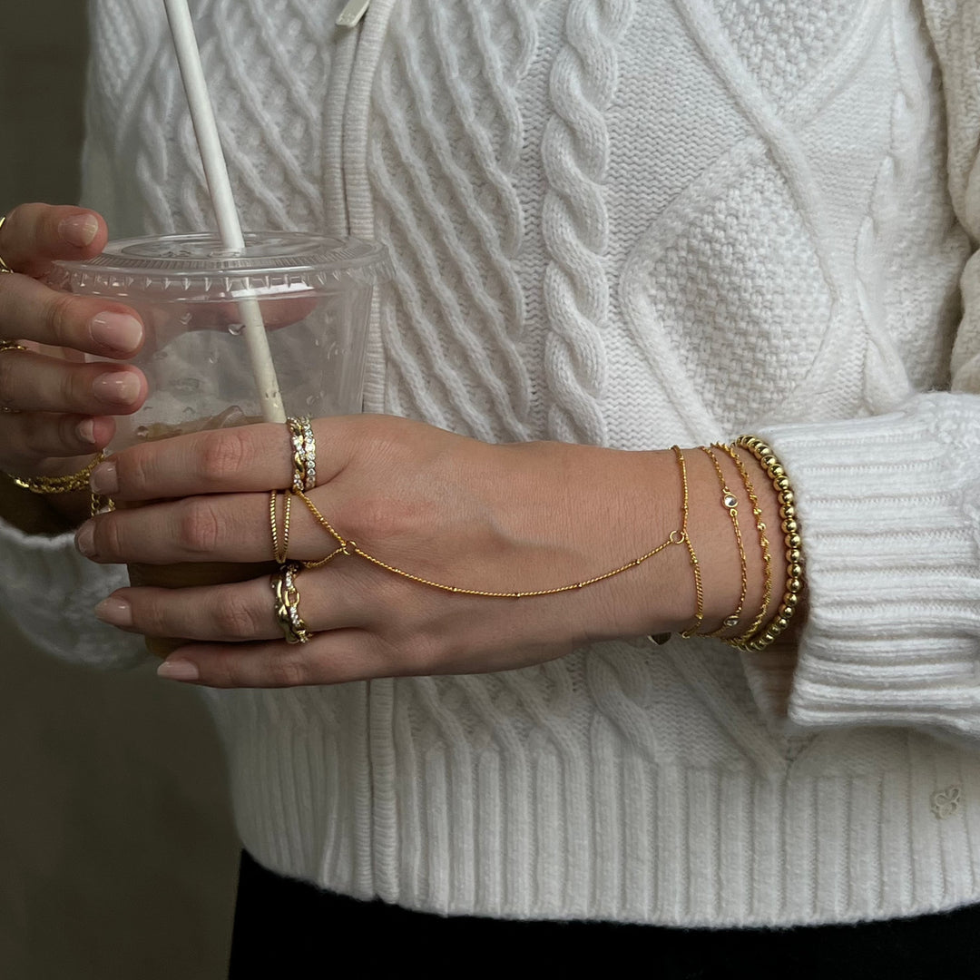 Mykonos Gold Bracelet