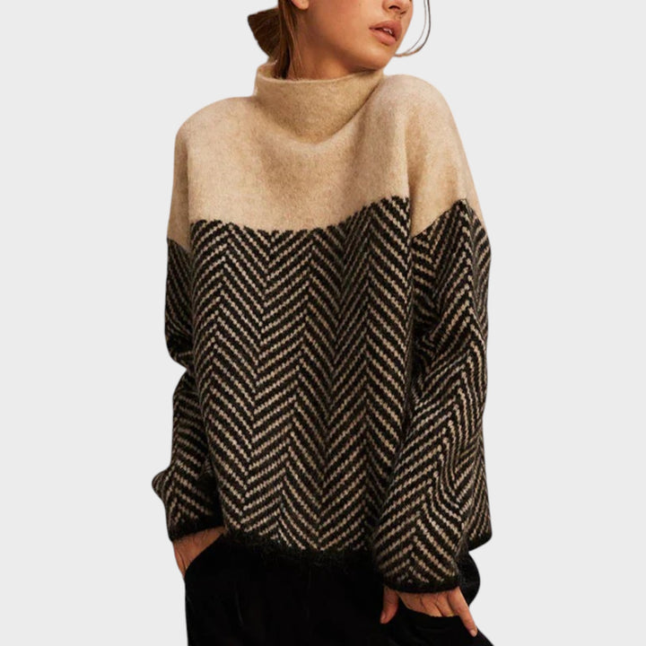 Zaria™ - Luxe Chevron Sweater