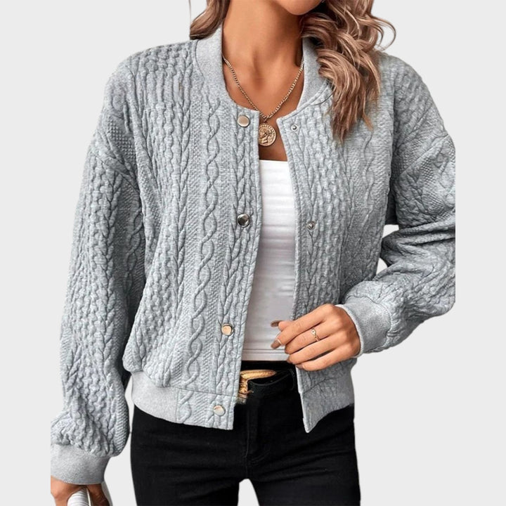 Elana™ - Casual Buttoned Sweater