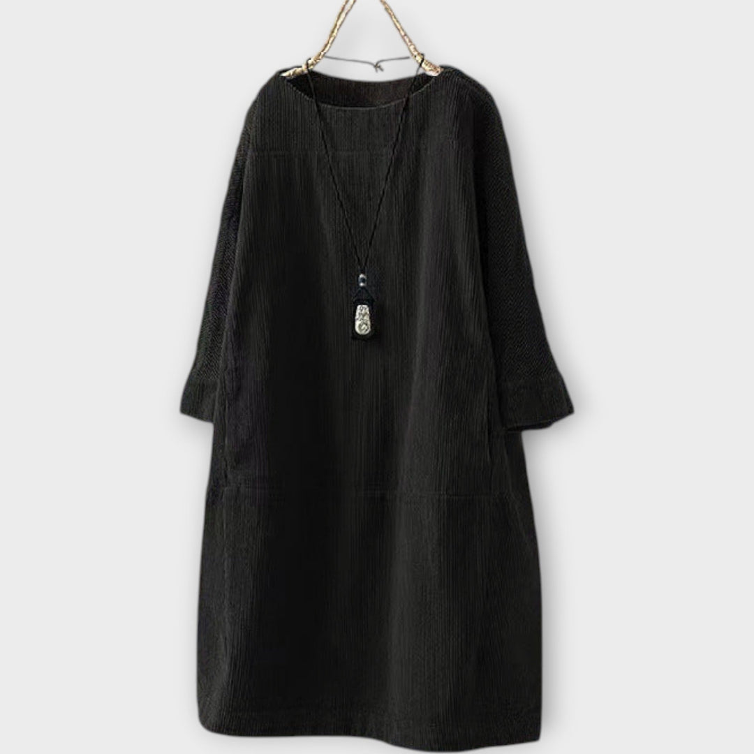 Retro Dress with Relaxed Fit