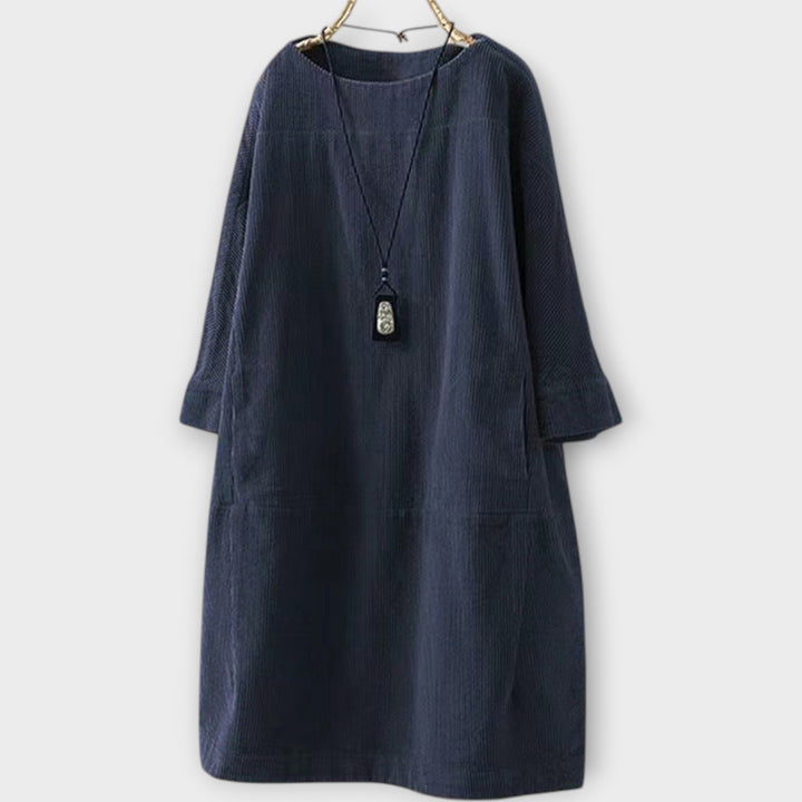 Retro Dress with Relaxed Fit