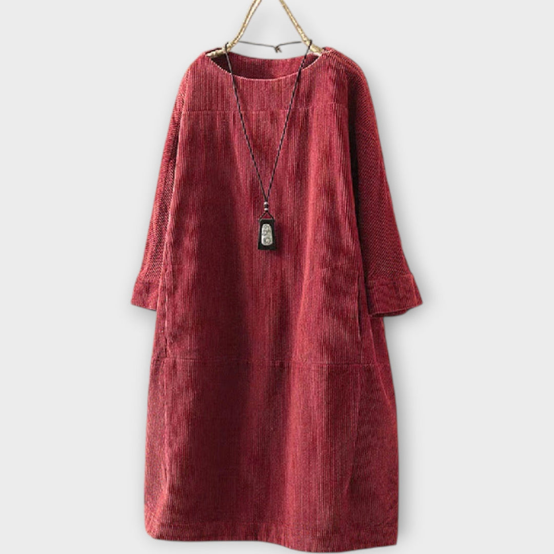 Retro Dress with Relaxed Fit