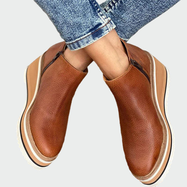 Inca Leather Ankle Boots