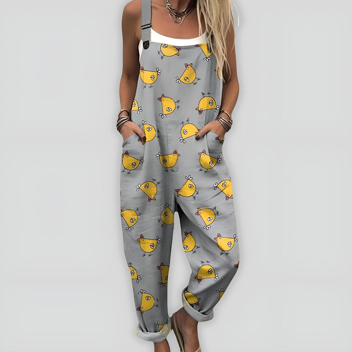 Comfortable and Stylish Overall with Relaxed Fit