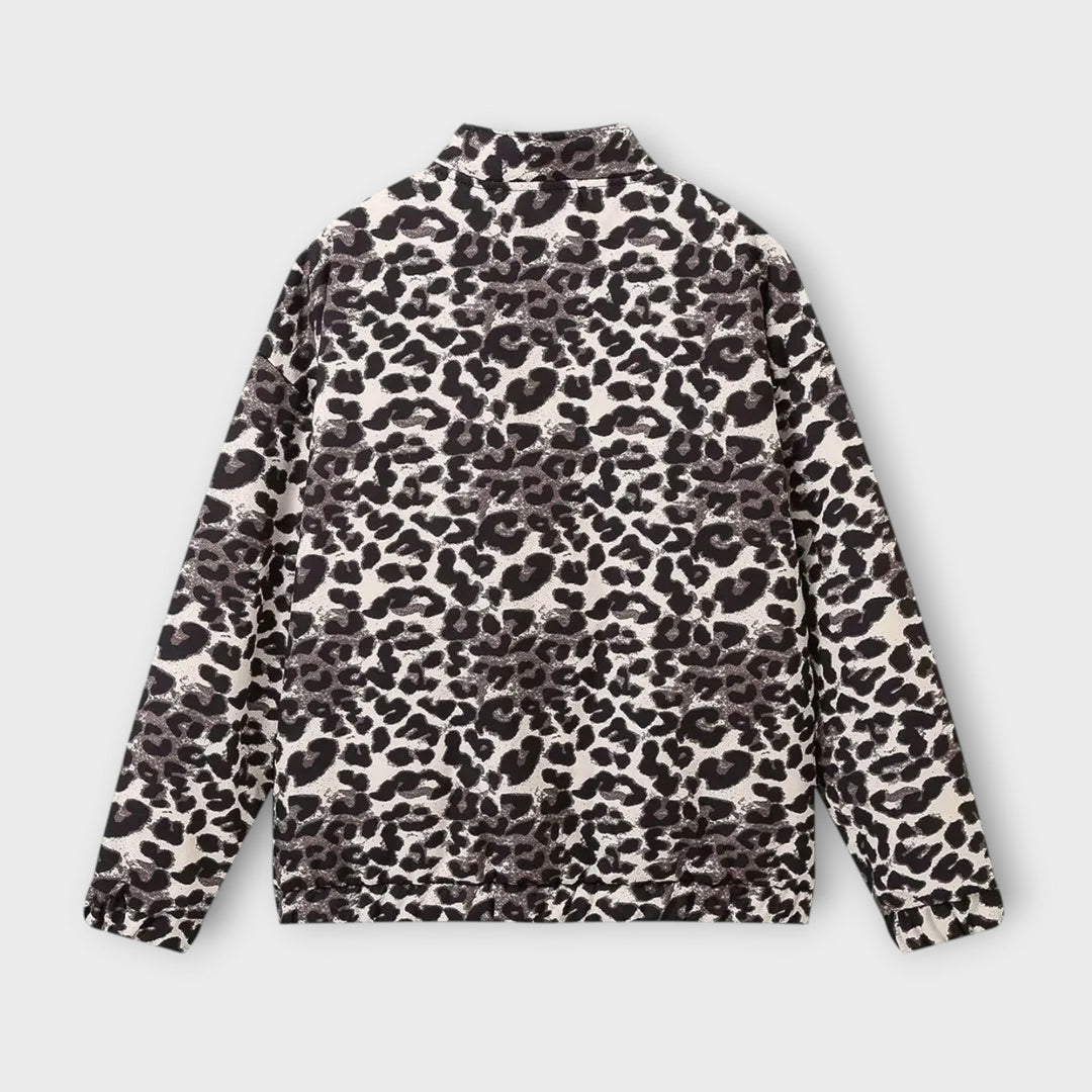 Effortless Style Relaxed-Fit Printed Jacket