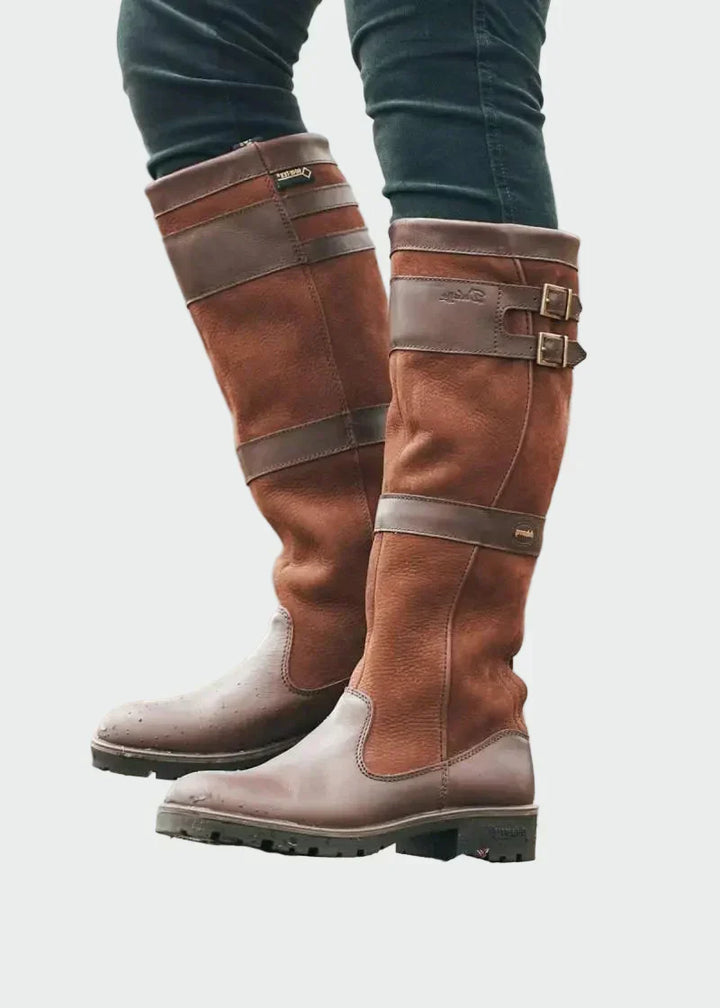 Retro Leather Boots