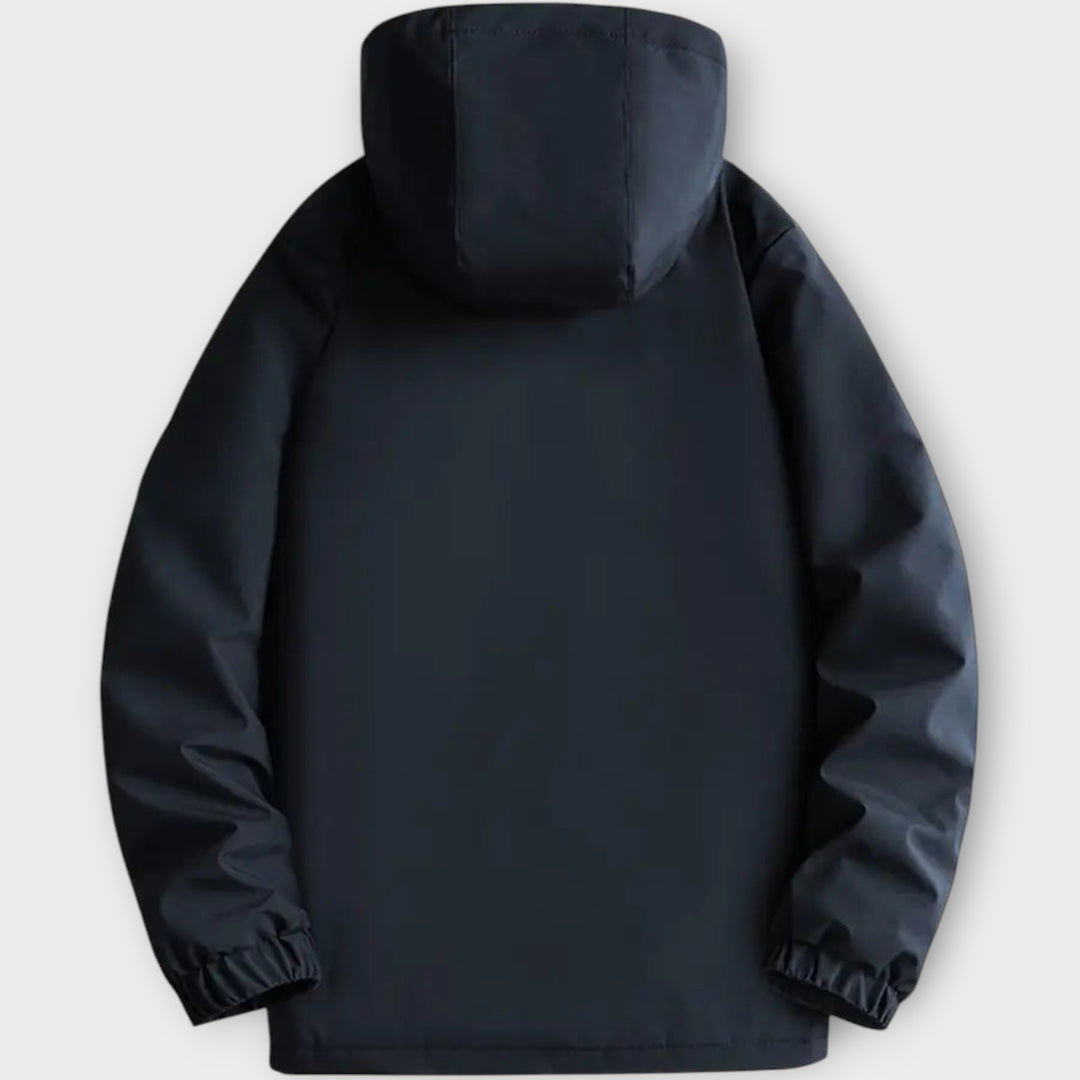 Winter Parka Jacket for Men – Quilted, Regular Fit