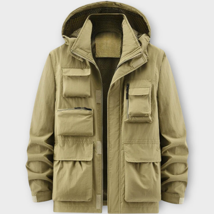 Winter Parka Jacket with Quilted Design – Regular Fit