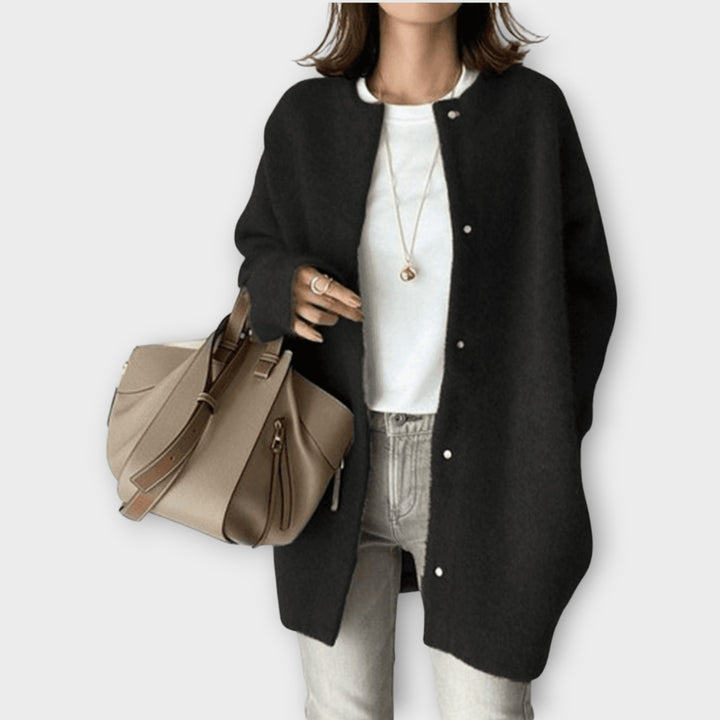 Women’s Cotton Cardigan Sweater – Button-Front Style