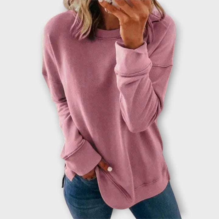Women’s Relaxed Fit Cotton-Blend Sweatshirt