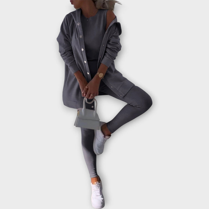 Effortless Lounge-Chic Two-Piece Set