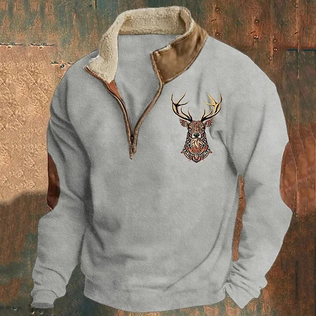 Freddie | Quarter-Zip Fleece Jumper