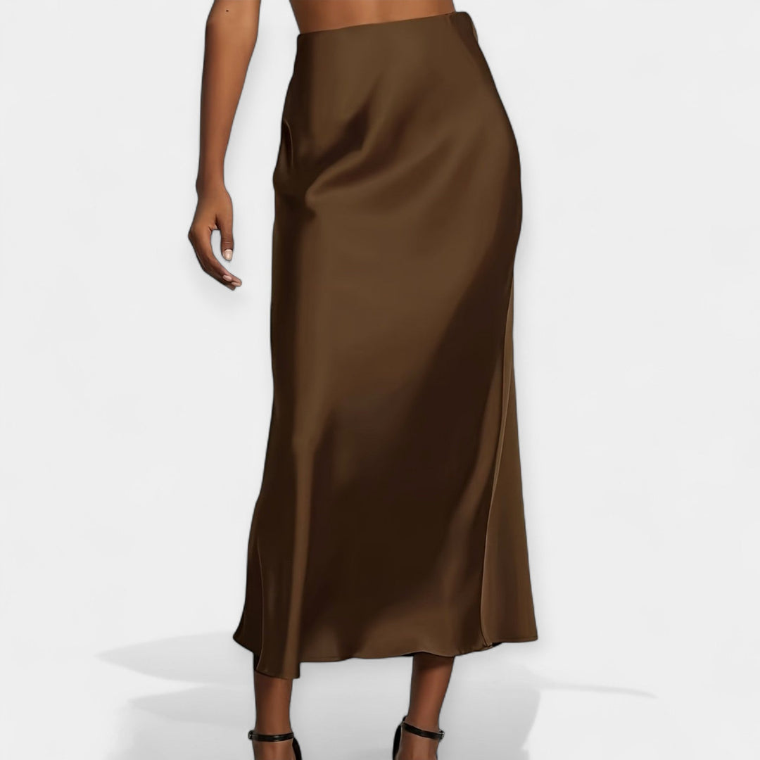 High Waist Midi Skirt