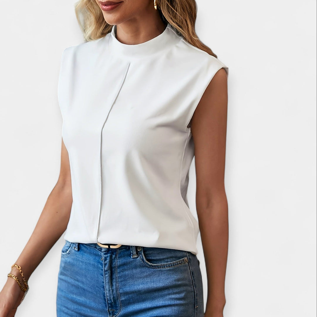 Elegant Sleeveless Top