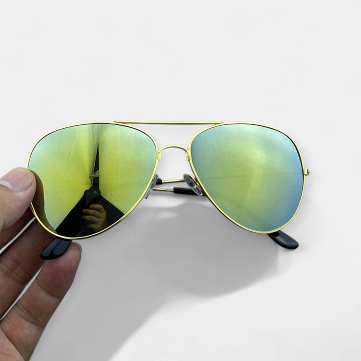 Retro Mirror Glasses