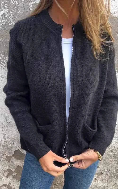 Cammy | Zip-Up Cardigan
